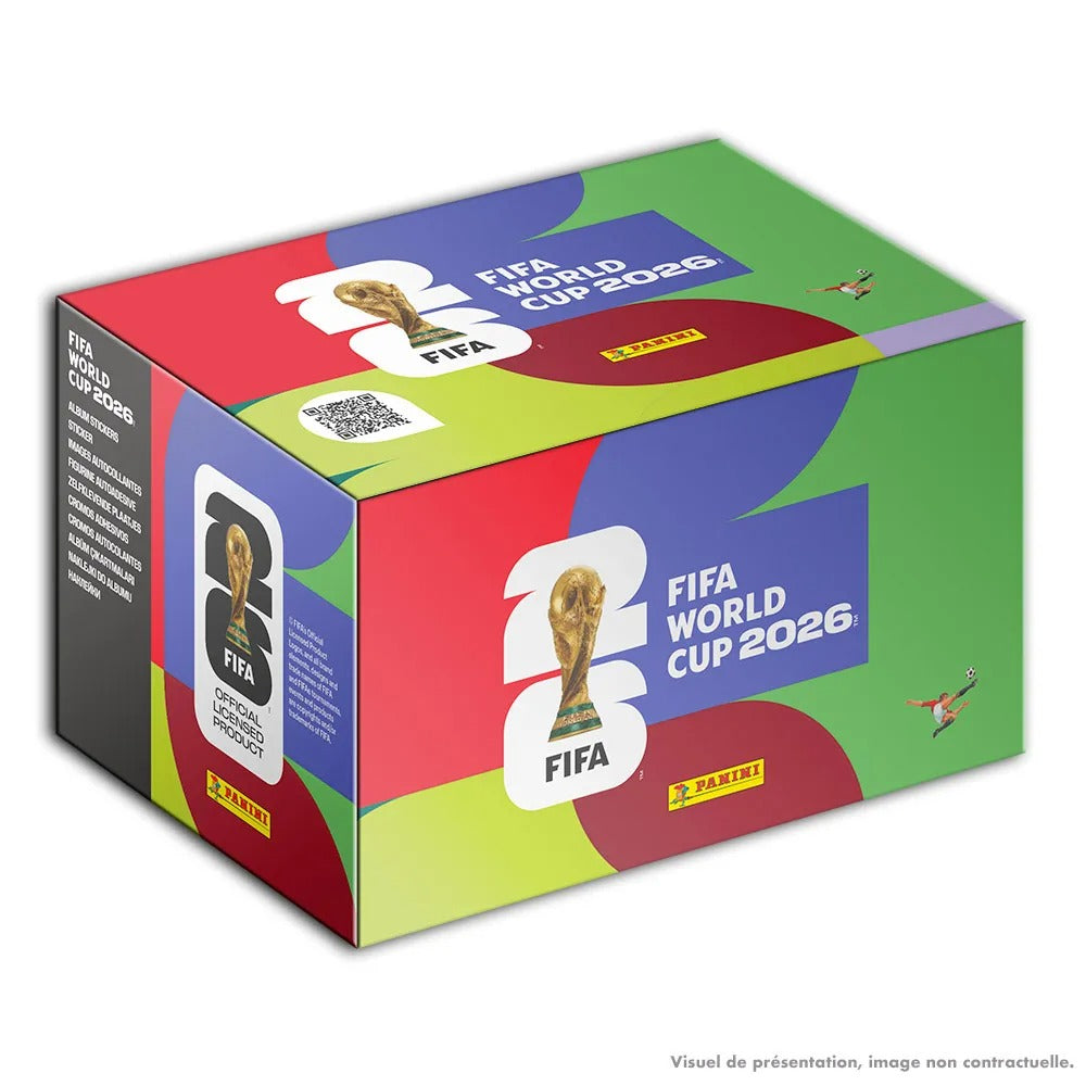 Coupe du monde Stickers - Boite de 100 pochettes